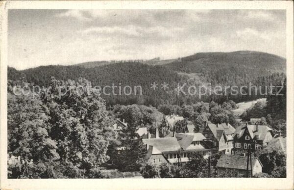 Sitzendorf Thueringen Ortsansicht