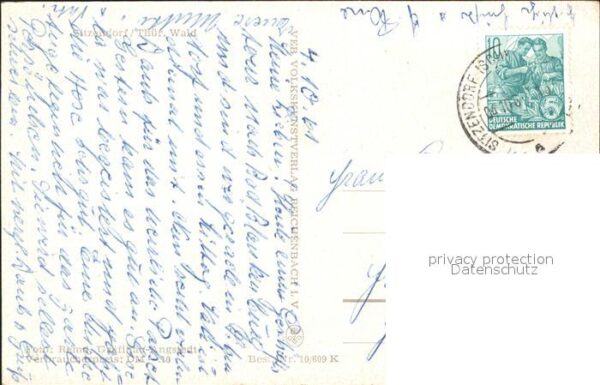 Sitzendorf Thueringen Ortsansicht – Bild 2