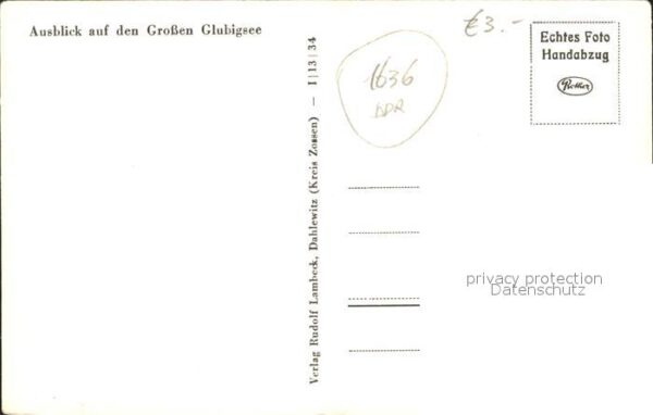 Wendisch Rietz Grosser Glubigsee – Bild 2
