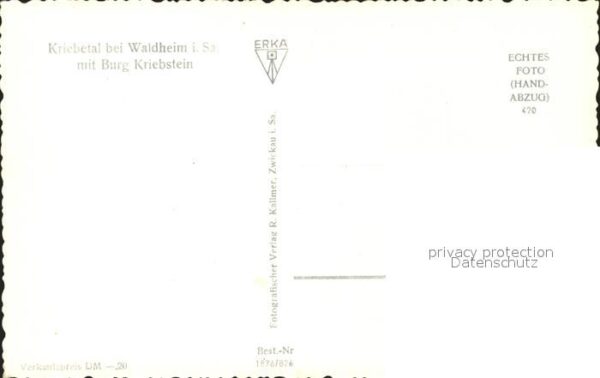 Waldheim Sachsen Kriebetal Burg Kriebstein – Bild 2