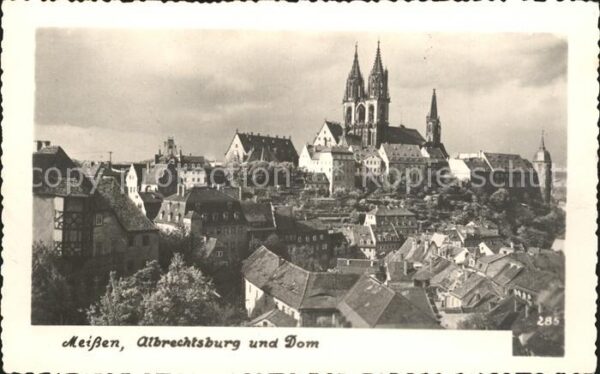 Meissen Elbe Sachsen albrechtsburg Dom