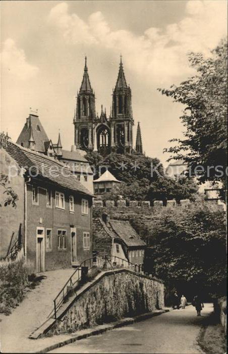 Meissen Elbe Sachsen Münster Dorftstrasse