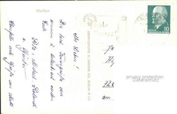 Meissen Elbe Sachsen Münster Dorftstrasse – Bild 2