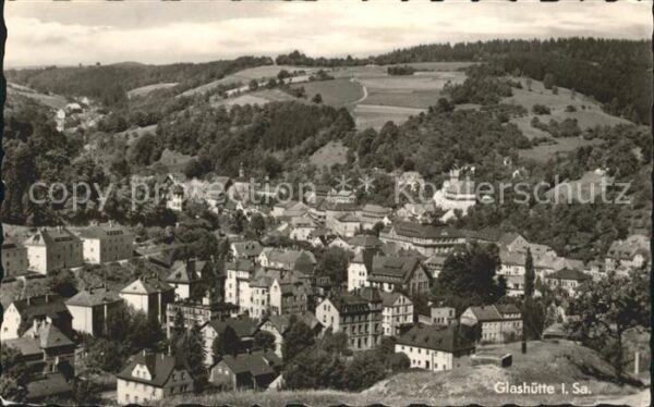 Glashuette Sachsen Teilansicht