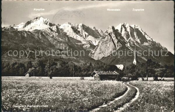 Garmisch-Partenkirchen Alpspitze Waxenstein Zugspitze