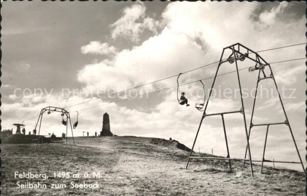 Feldberg Schwarzwald Seilbahn Seebuck