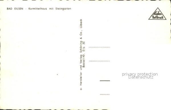 Bad Eilsen Kurmittelhaus Steingarten – Bild 2