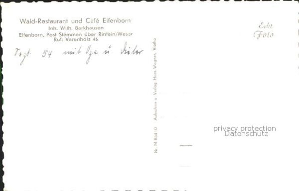 Rinteln Wald Restaurant Elfenborn – Bild 2