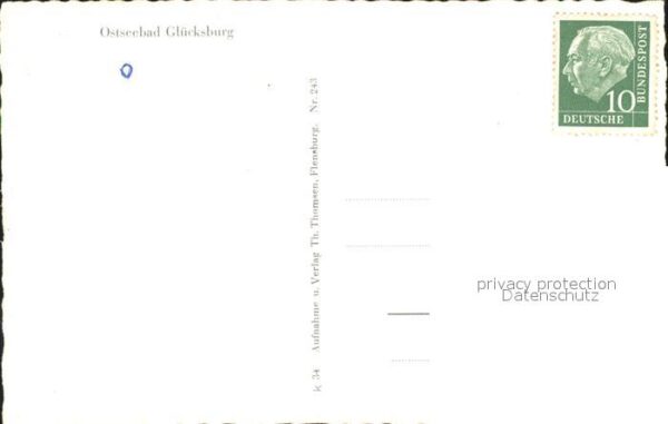 Gluecksburg Ostseebad Anlegestelle Dampfer – Bild 2