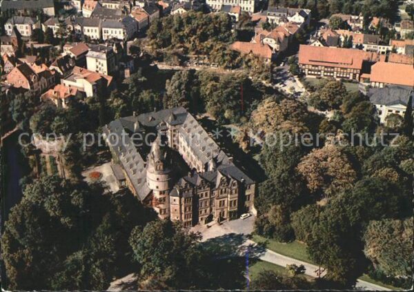 Detmold Residenzschloss Fliegeraufnahme