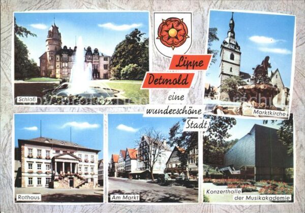 Detmold Schloss Marktkirche Konzerthalle Musika