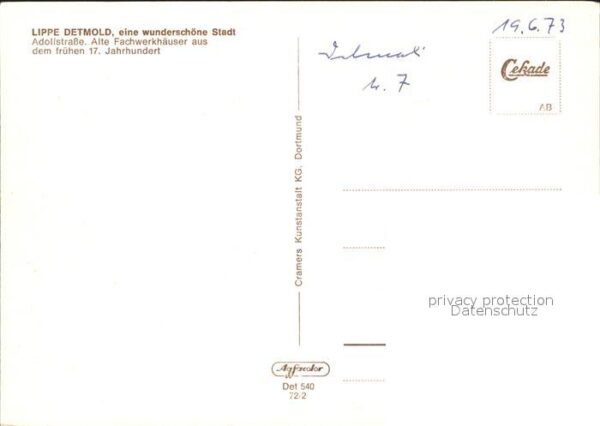 Detmold Alte Fachwerkhäuser – Bild 2