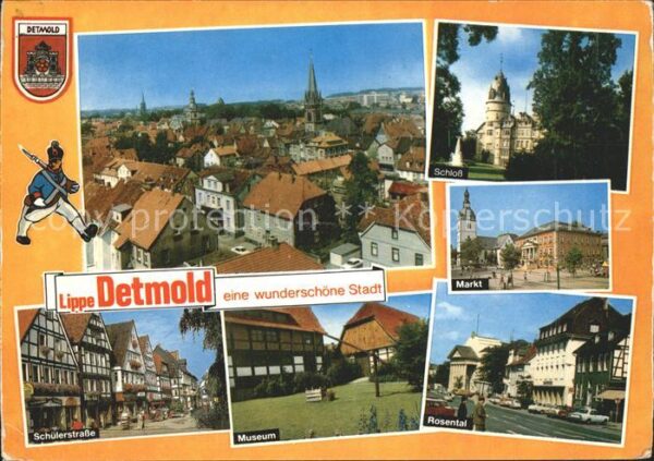 Detmold Schloss Markt Rosental Museum Schülerst