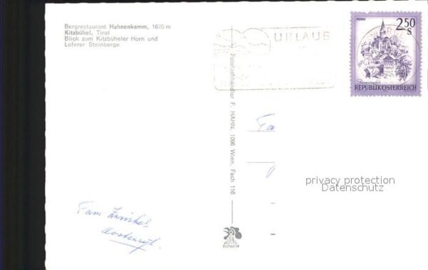 Kitzbuehel Tirol Bergrestaurant Hahnenkamm Horn Loferer – Bild 2