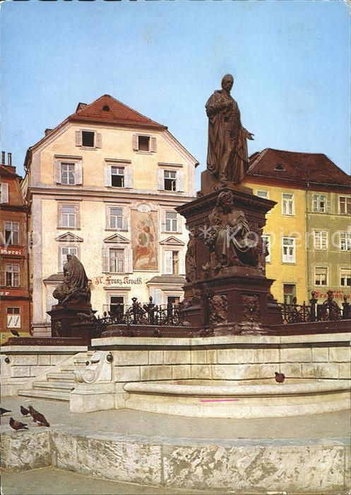 Graz Steiermark Erzherzog Johann Denkmal Hauptplatz