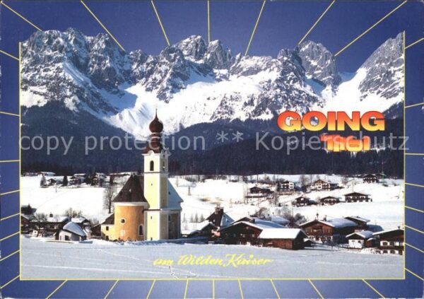 Going Wilden Kaiser Tirol Kirche