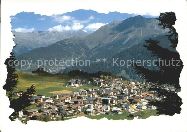 Serfaus Tirol Ortsansicht