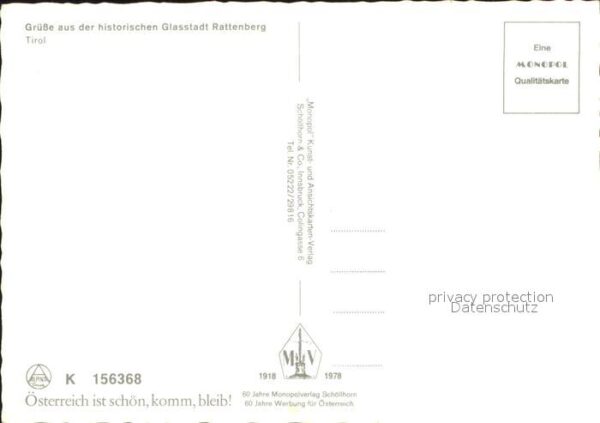 Rattenberg Tirol Glasstadt Strassenansicht – Bild 2