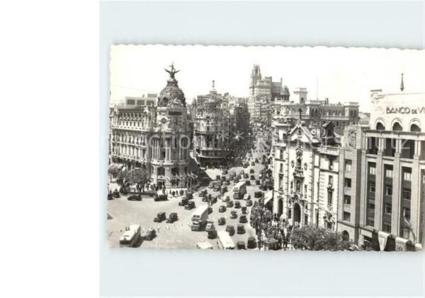 Madrid Spain Partial View