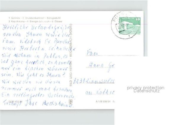 Insel Ruegen Sassnitz Stubbenkammer Königsstuhl Kap – Bild 2