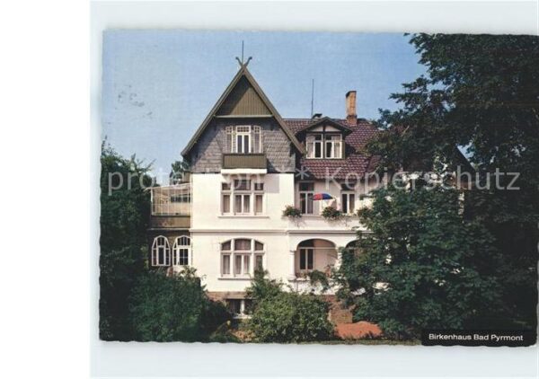 Bad Pyrmont Birkenhaus Fremdenheim