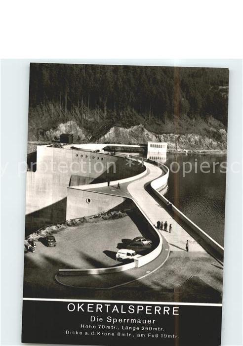 Okertalsperre Sperrmauer