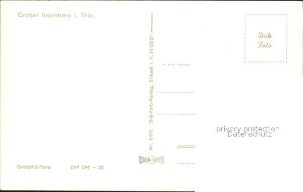 Rennsteig Grosser Inselsberg – Bild 2
