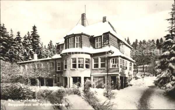 Wernigerode Harz Berghaus am Armeleuteberg