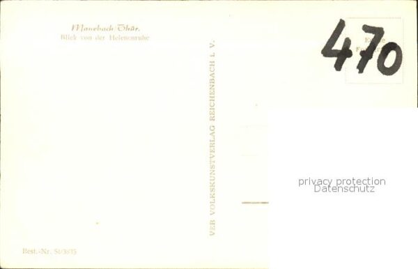 Manebach Blick von der Helenenruhe – Bild 2