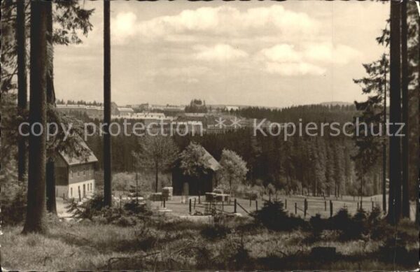 Johanngeorgenstadt mit Plattenberg