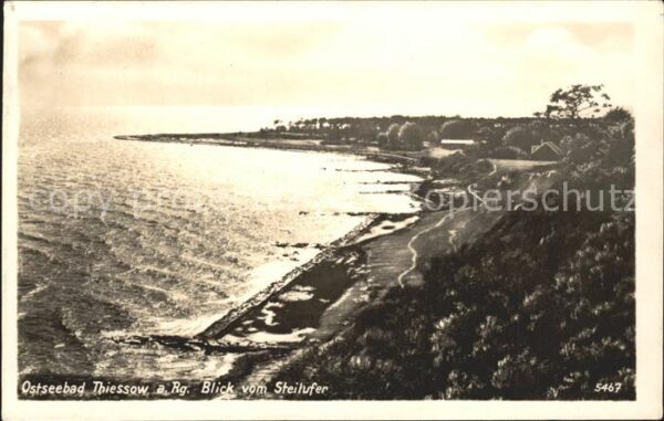 Thiessow Ostseebad Ruegen Strand