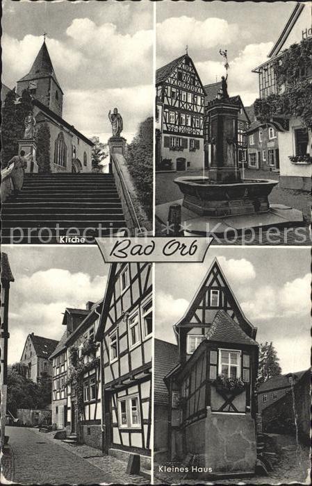 Bad Orb Kirche kleines Haus