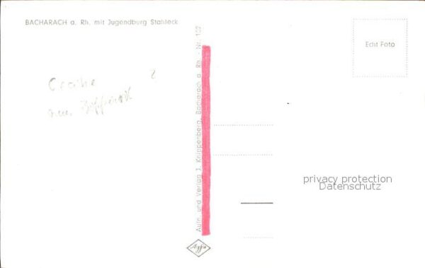 Bacharach Rhein Jugendburg Stahleck – Bild 2