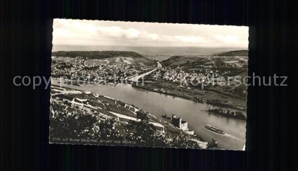 Ruedesheim Rhein Ruine Ehrenfels Bingen Nahetal