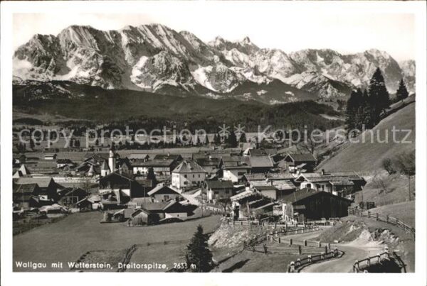 Wallgau Wetterstein Dreitorspitze