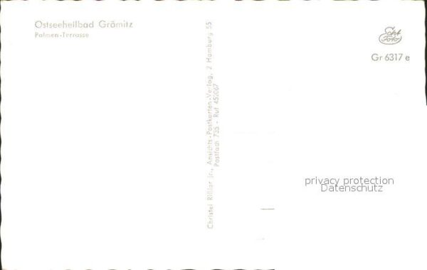 Groemitz Ostseebad Palmen Terrasse – Bild 2