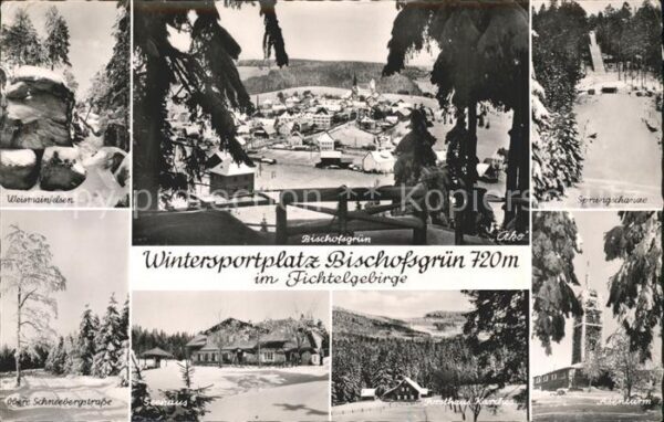 Bischofsgruen Sprungschanze Weismainfelsen