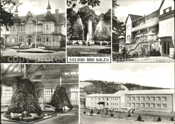 Bad Sulza Inhalatorium Kurhaus Badehaus Zerstäube