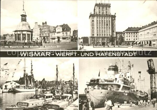 Wismar Mecklenburg Vorpommern Schiff Albatros Hafen Alte Wasserkunst