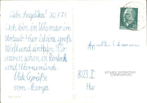 Wismar Mecklenburg Vorpommern Schiff Albatros Hafen Alte Wasserkunst – Bild 2
