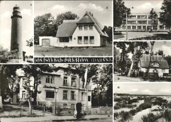 Darss Region Ostsee Leuchtturm FDGB Erholungsheim Seestern