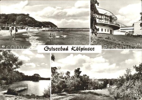 Koelpinsee Usedom Strand FDGB Ferienheim Kölpinshöh