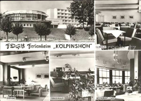 Koelpinsee Usedom FDGB Ferienheim Kölpinshöh