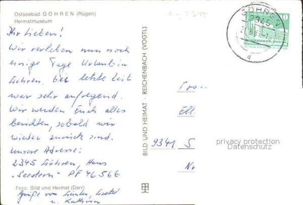 Goehren Ruegen Heimatmuseum – Bild 2