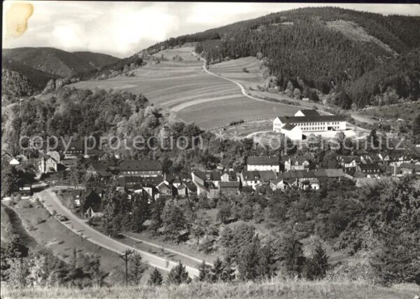 Leutenberg Thueringen Fliegeraufnahme
