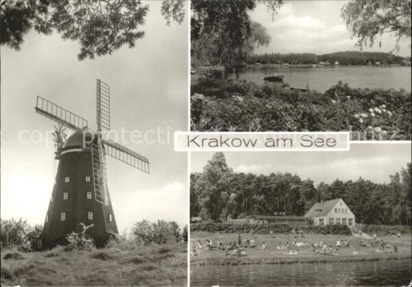 Krakow See Holländer Mühle Krakower See