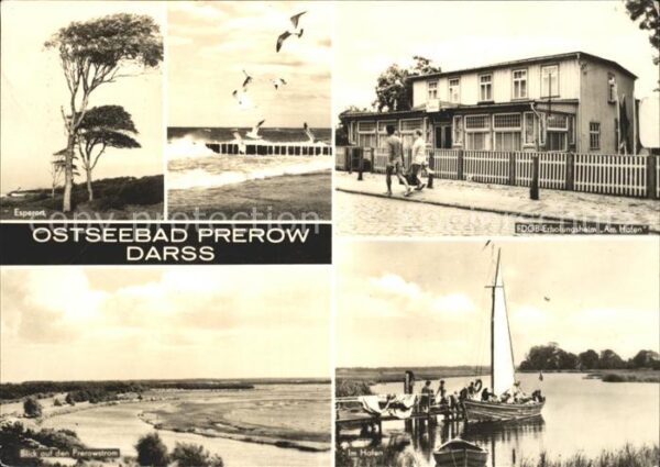 Prerow Ostseebad FDGB Erholungsheim Am Hafen Esperort
