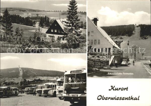 Oberwiesenthal Erzgebirge Schwebebahn Talstation