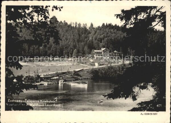 Zschopau Talsperre Kriebstein