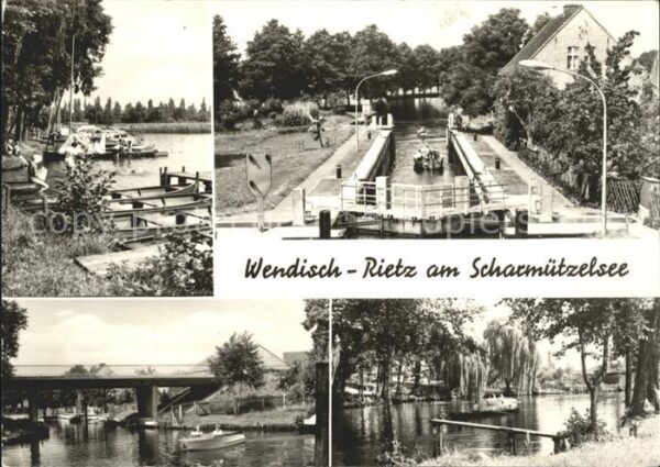 Wendisch Rietz Schleuse Anlegestelle
